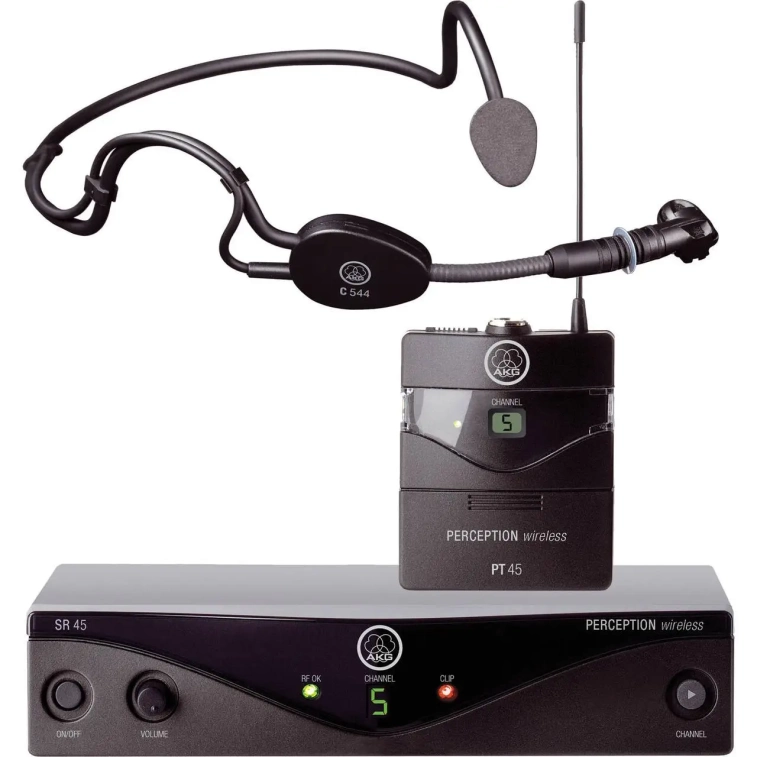 Фото №1 Бездротовий мікрофон AKG Perception Wireless 45 Sports Set BD U2 Фото №1 Бездротовий мікрофон AKG Perception Wireless 45 Sports Set BD U2