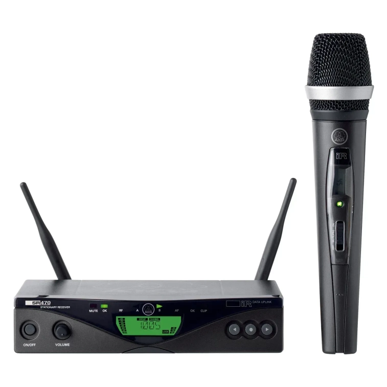 Фото №1 Бездротовий мікрофон AKG WMS470 D5 SET BD8 50mW Фото №1 Бездротовий мікрофон AKG WMS470 D5 SET BD8 50mW