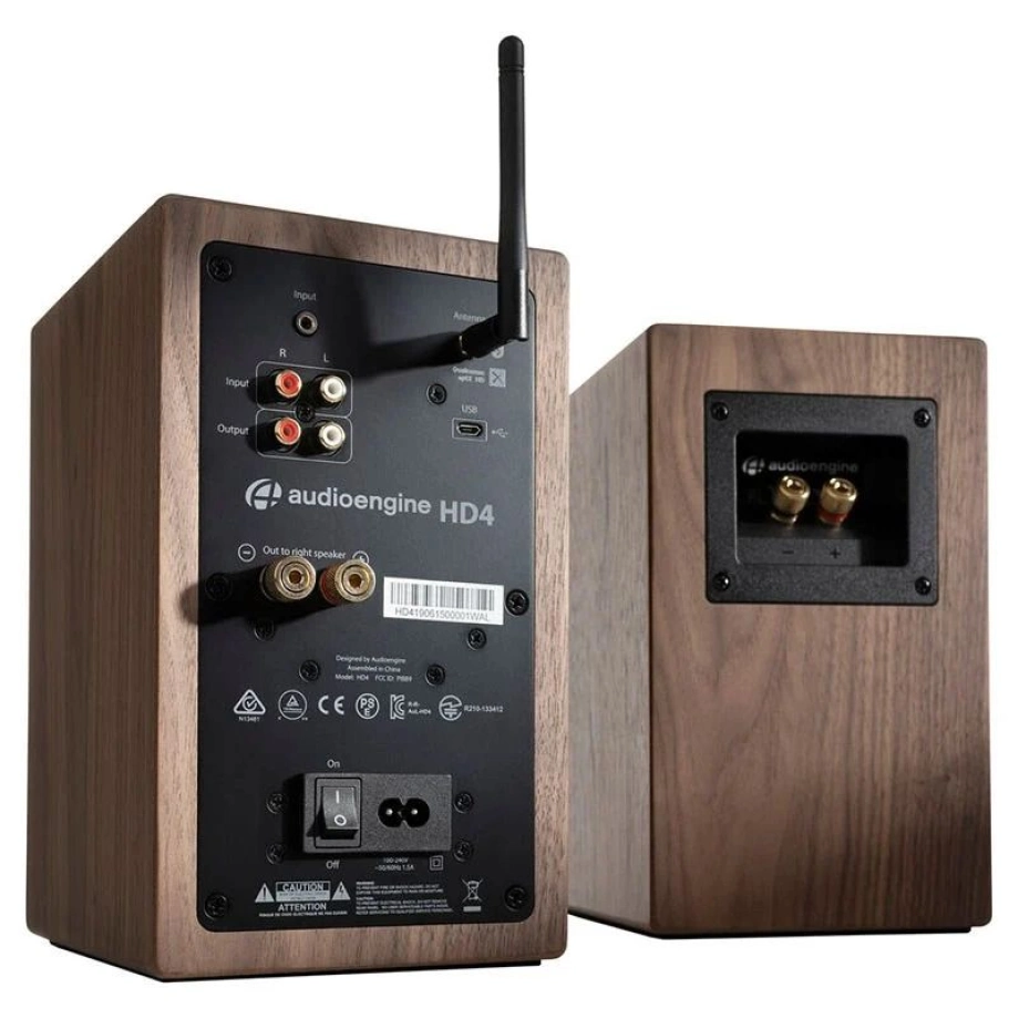 Фото №4 Акустична система Audioengine HD4 Walnut