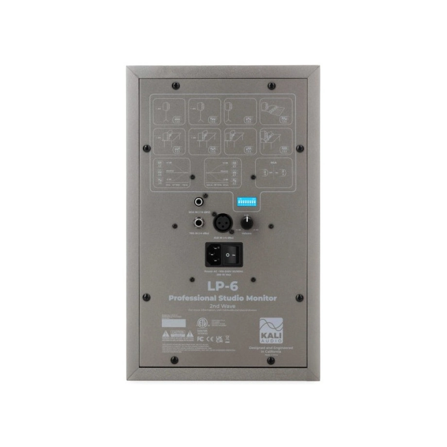 Фото №4 Студійний монітор Kali Audio LP-6 2nd Wave Grey