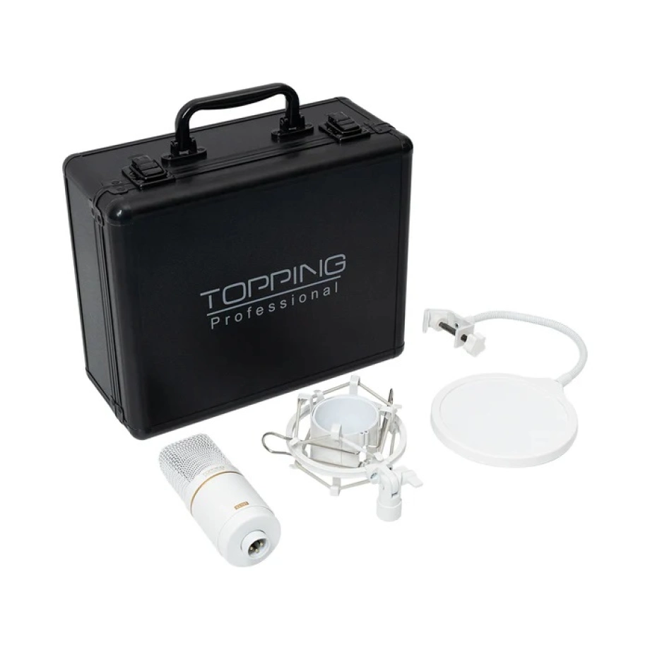Фото №3 Студійний мікрофон Topping CL 101 White