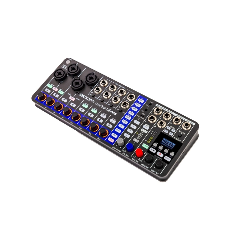 Мікшерний пульт Zoom LiveTrak L6max — купити в інтернет-магазині
