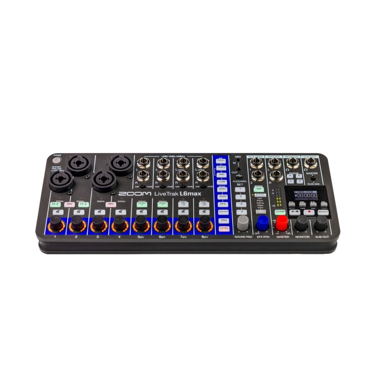 Мікшерний пульт Zoom LiveTrak L6max — купити в інтернет-магазині