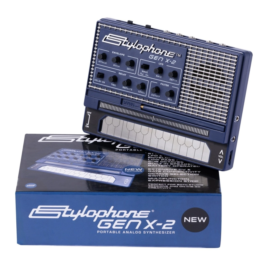 Купить синтезатор и рабочую станцию Stylophone Gen X-2 в интернет