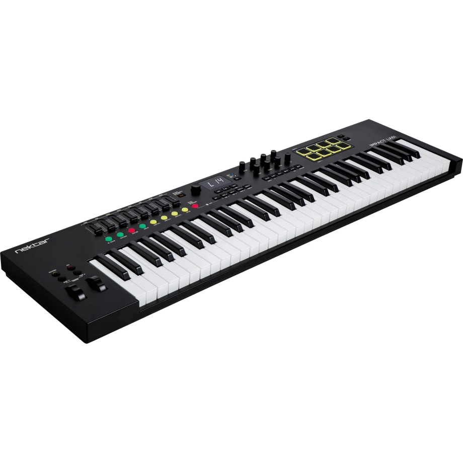 Nektar Technology IMPACT LX61+DAW連動 MIDI Купить midi-клавиатуру Nektar Impact LX61 MK3 в интернет-магазине