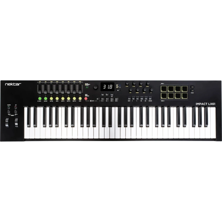 Купить midi-клавиатуру Nektar Impact LX61 MK3 в интернет-магазине