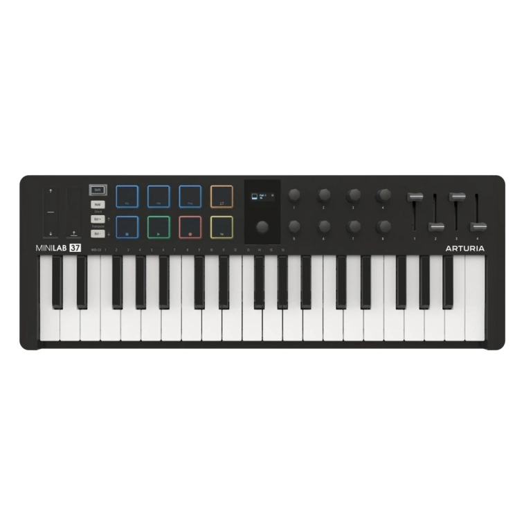 Фото №1 Midi-клавіатура Arturia MiniLab 37 Black