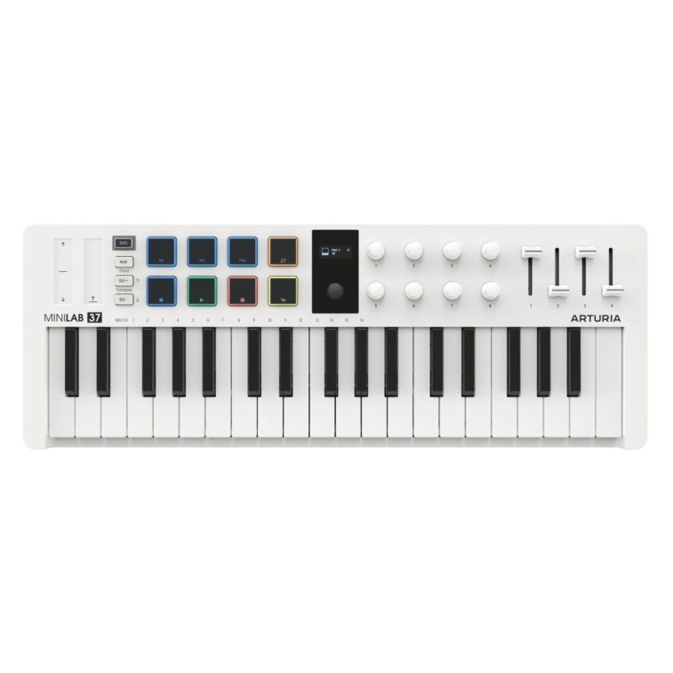 Фото №1 Midi-клавіатура Arturia MiniLab 37 White