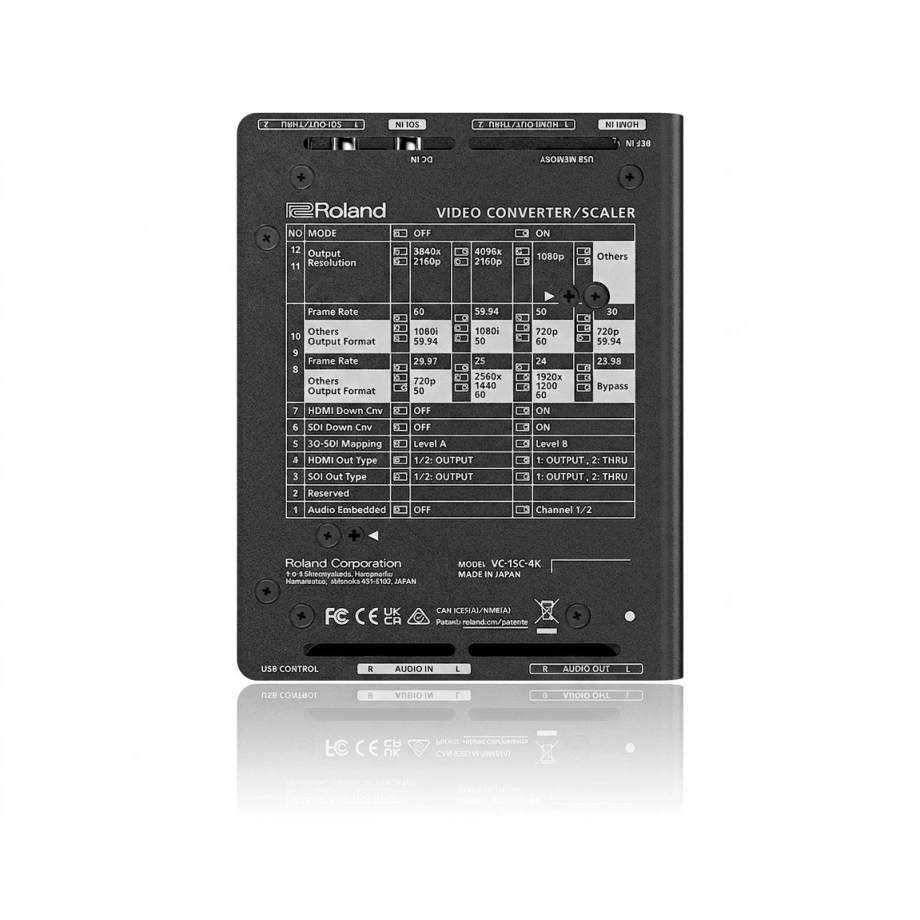 Фото №4 Рекордер, аудиоконвертор Roland VC-1SC-4K