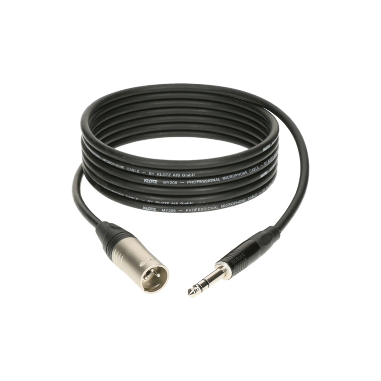 Фото №1 Коммутация KLOTZ M1 PRIME MICROPHONE CABLE XLR MALE - BALANCED JACK 5 M