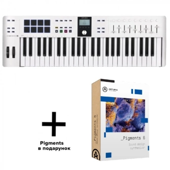 Фото Arturia KeyLab Essential 49 mk3 White + Arturia Pigments 6