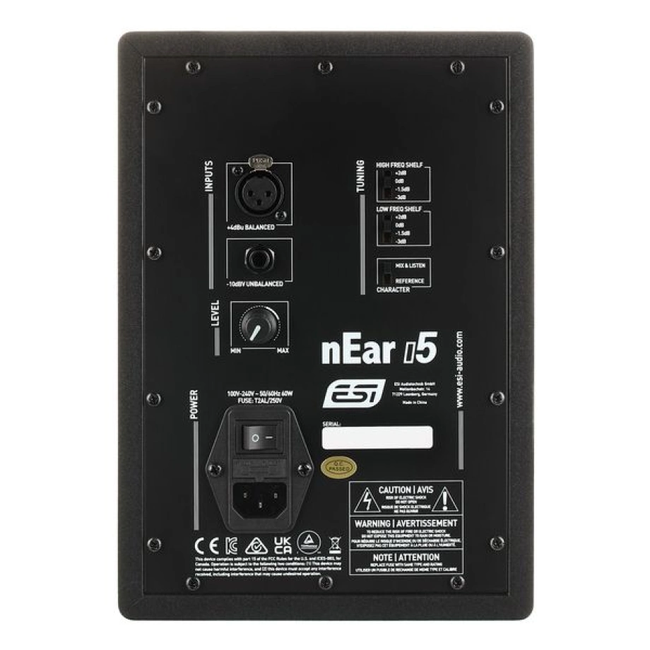 Фото №4 Студійний монітор ESI nEar i5