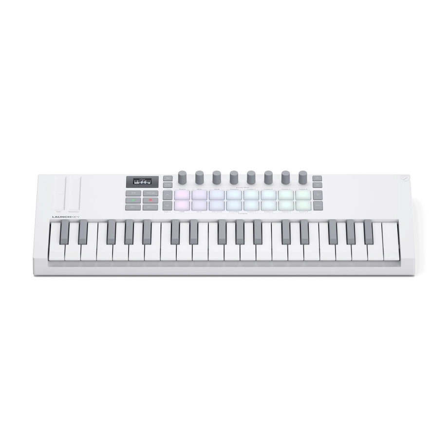 Фото №6 Midi-клавіатура Novation Launchkey Mini 37 MK4 White