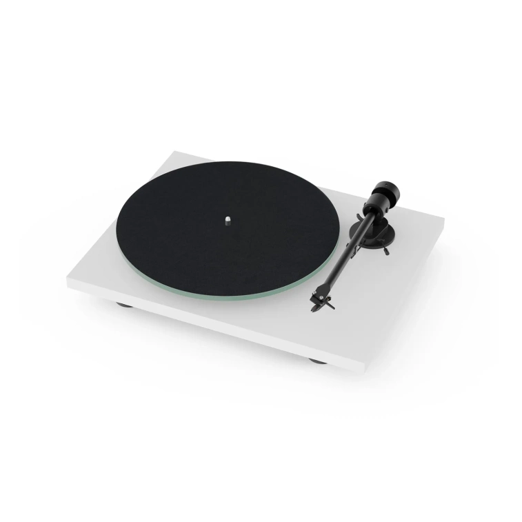 Фото №1 Програвач вінілу Pro-Ject T1 EVO OM10 White Фото №1 Програвач вінілу Pro-Ject T1 EVO OM10 White