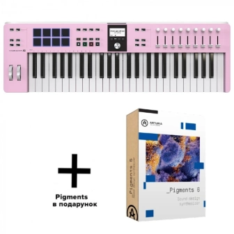 Фото Arturia KeyLab Essential 49 MK3 Rose Quartz + Pigments 6 Фото Arturia KeyLab Essential 49 MK3 Rose Quartz + Pigments 6