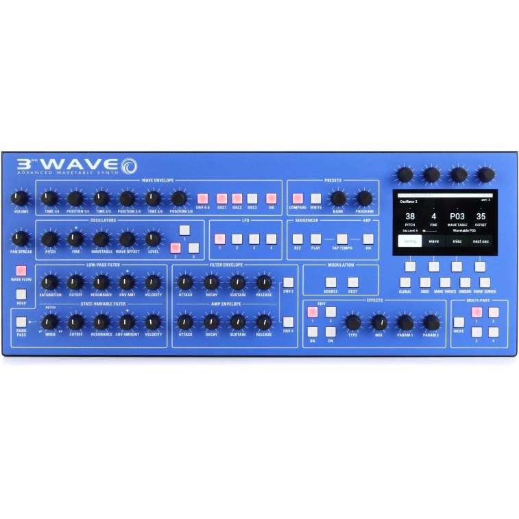 Фото №1 Модульний синтезатор Groove Synthesis 3rd Wave Desktop Module