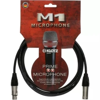 Фото KLOTZ M1 PRIME MICROPHONE CABLE 1 M