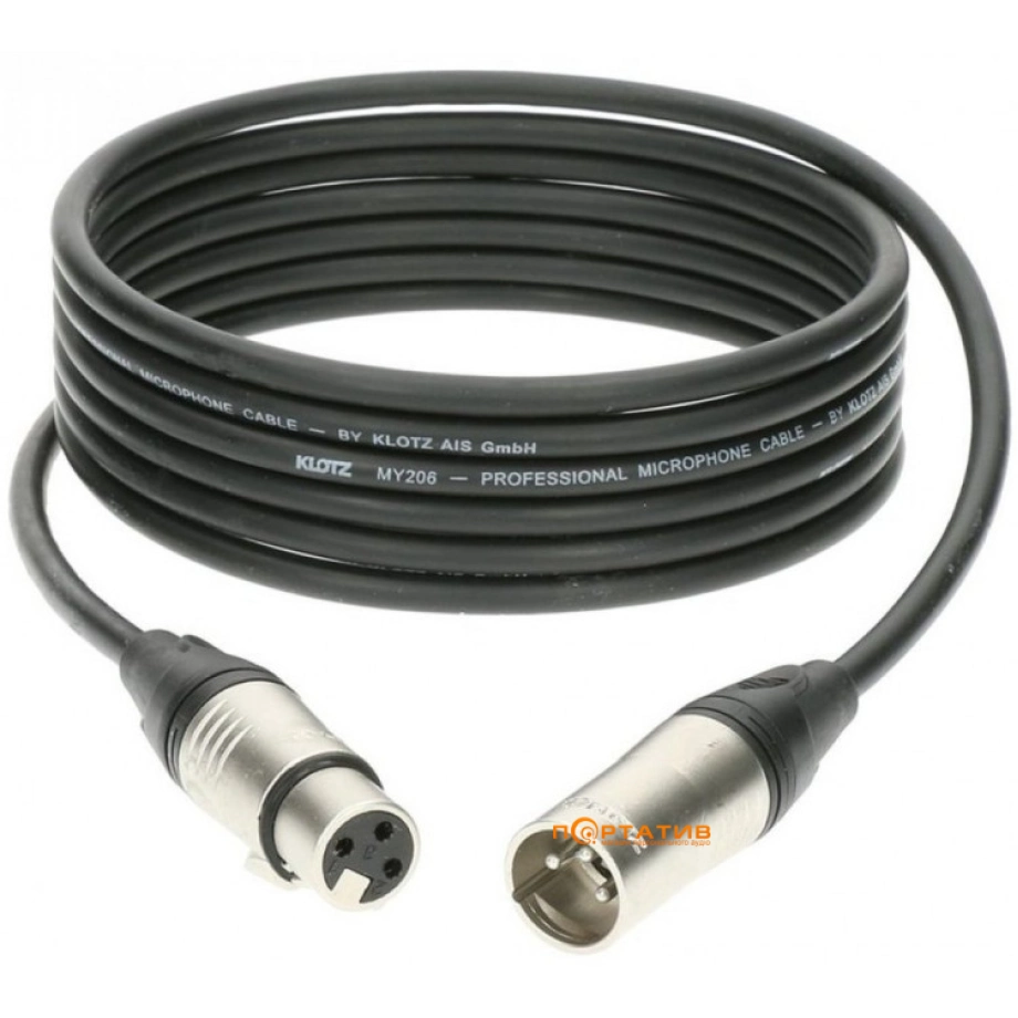 Фото №2 Коммутация KLOTZ M1 PRIME MICROPHONE CABLE 1 M