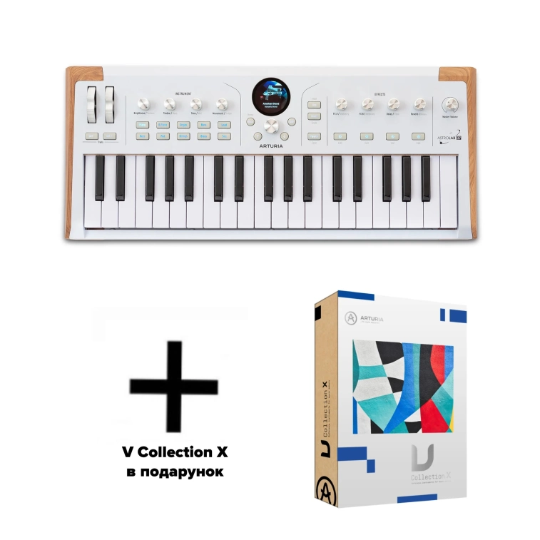 Фото №1 Midi-клавіатура Arturia AstroLab 37 + V Collection X Фото №1 Midi-клавіатура Arturia AstroLab 37 + V Collection X