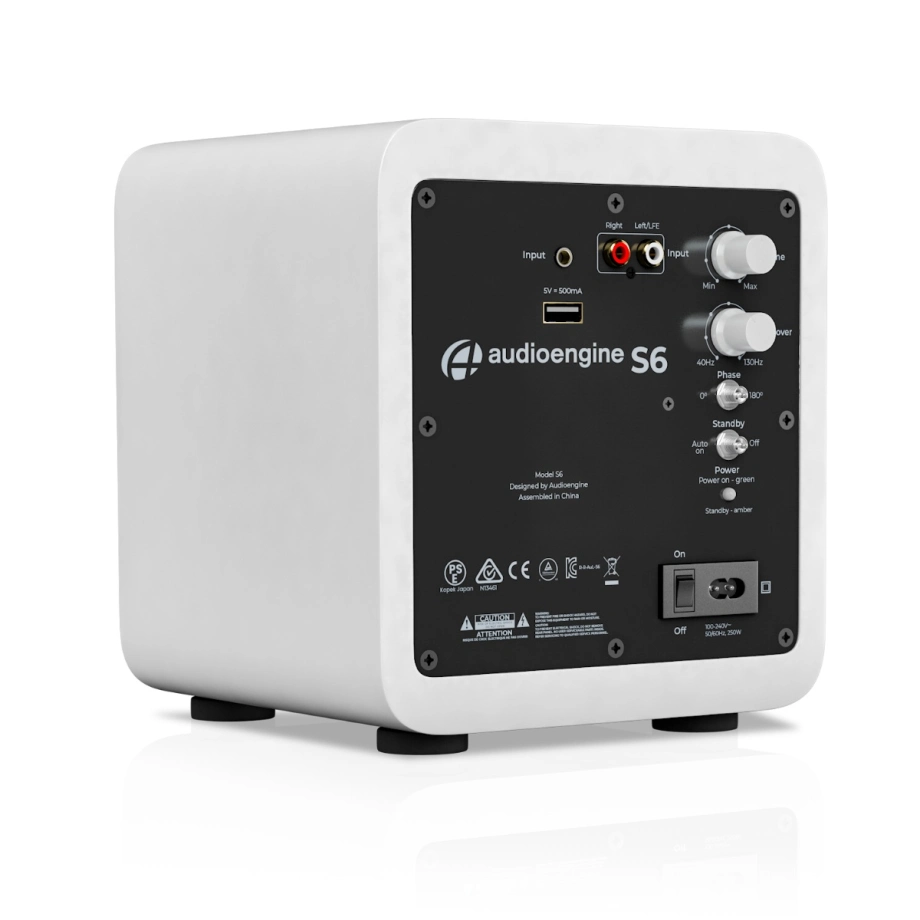 Фото №3 Сабвуфер Audioengine S6 White