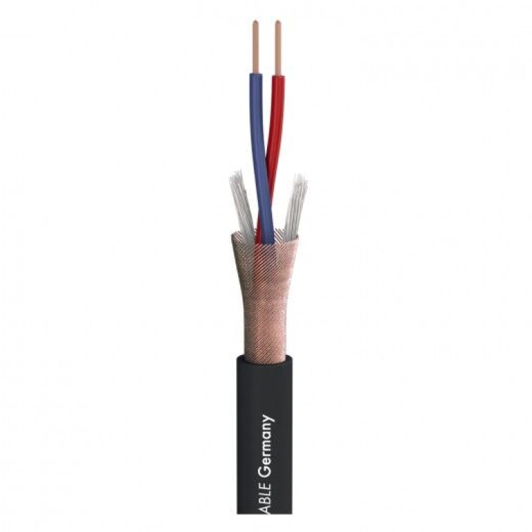 Фото №1 Комутація Sommer Cable 200-0001 PRO Microphone cable 2x0.22 black