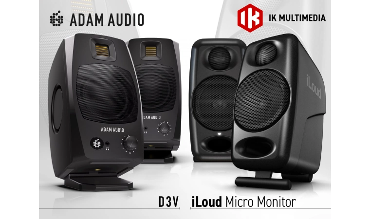 ADAM D3V vs IK Multimedia iLoud Micro Monitor: порівнюємо й обираємо портативні монітори