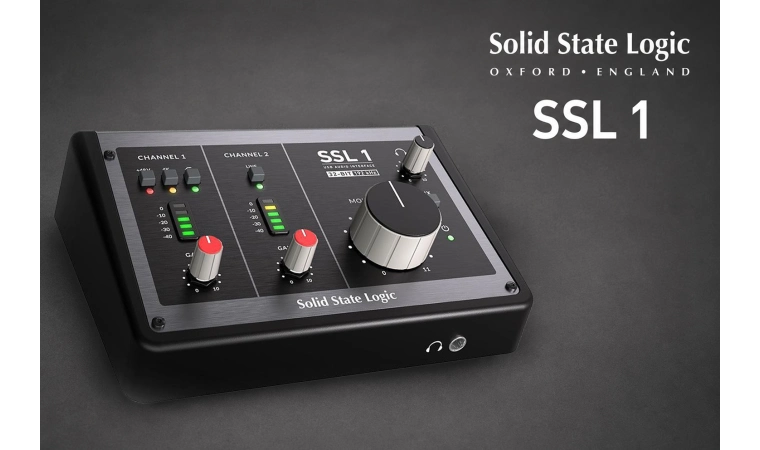 Solid State Logic SSL 1 — крутая новинка в сегменте бюджетных аудиоинтерфейсов