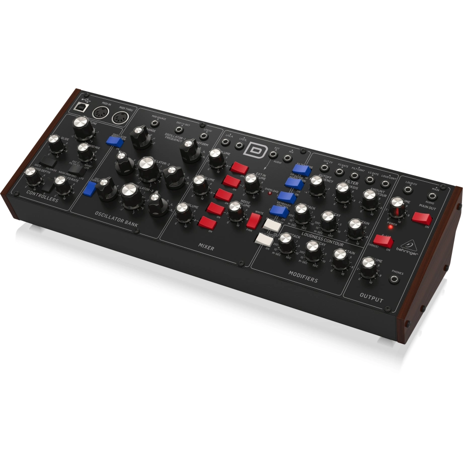 Купить синтезатор и рабочую станцию Behringer Model D в интернет