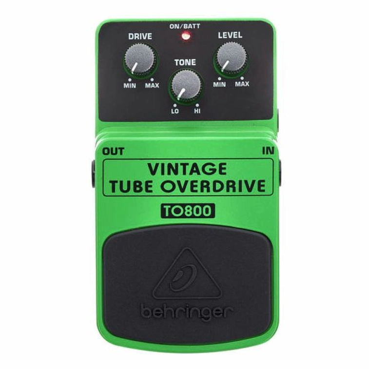 Фото №1 Педаль ефектів BEHRINGER TO800 Vintage Tube Overdrive