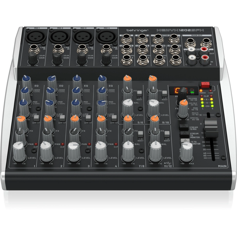 Купить микшерный пульт BEHRINGER XENYX 1202SFX в интернет-магазине
