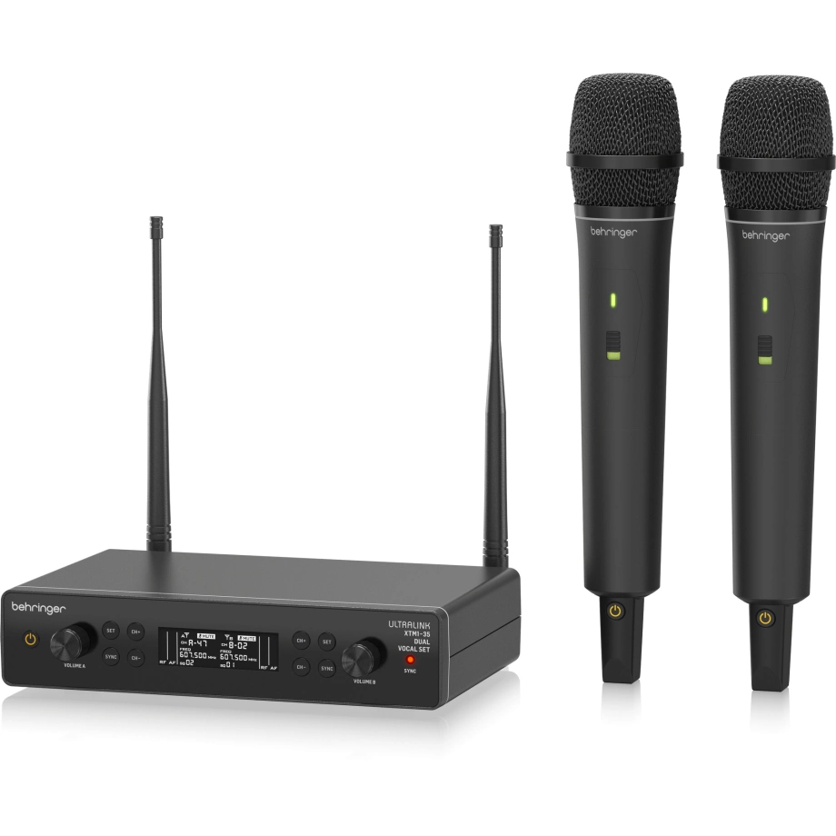 Фото №4 Бездротовий мікрофон Behringer XTM1-35 DUAL VOCAL SET