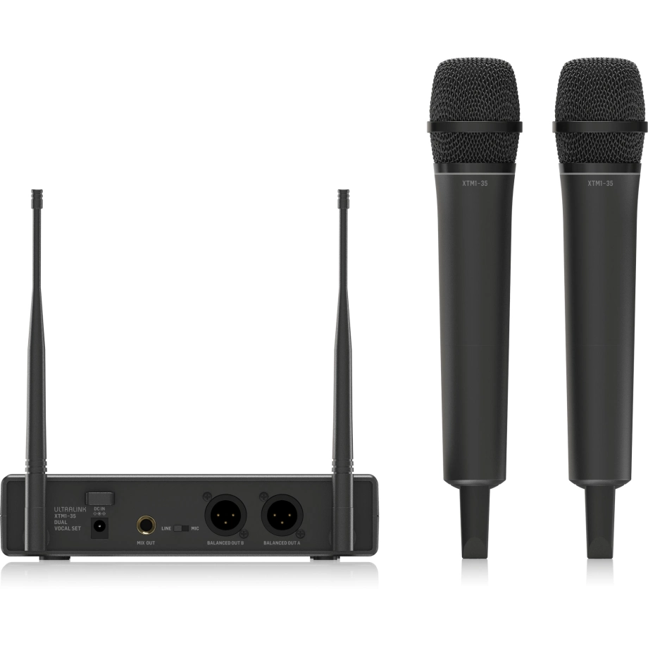 Фото №3 Бездротовий мікрофон Behringer XTM1-35 DUAL VOCAL SET