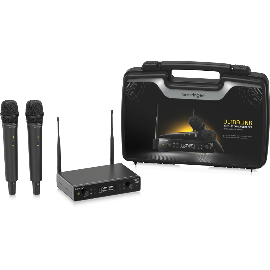 Фото №6 Бездротовий мікрофон Behringer XTM1-35 DUAL VOCAL SET