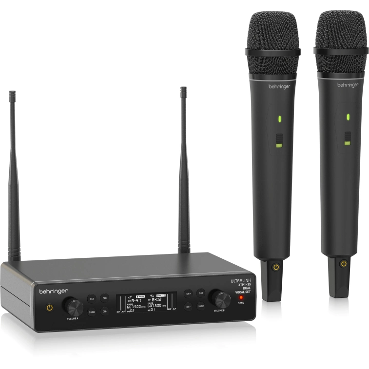 Купить беспроводной микрофон Behringer XTM1-35 DUAL VOCAL SET в