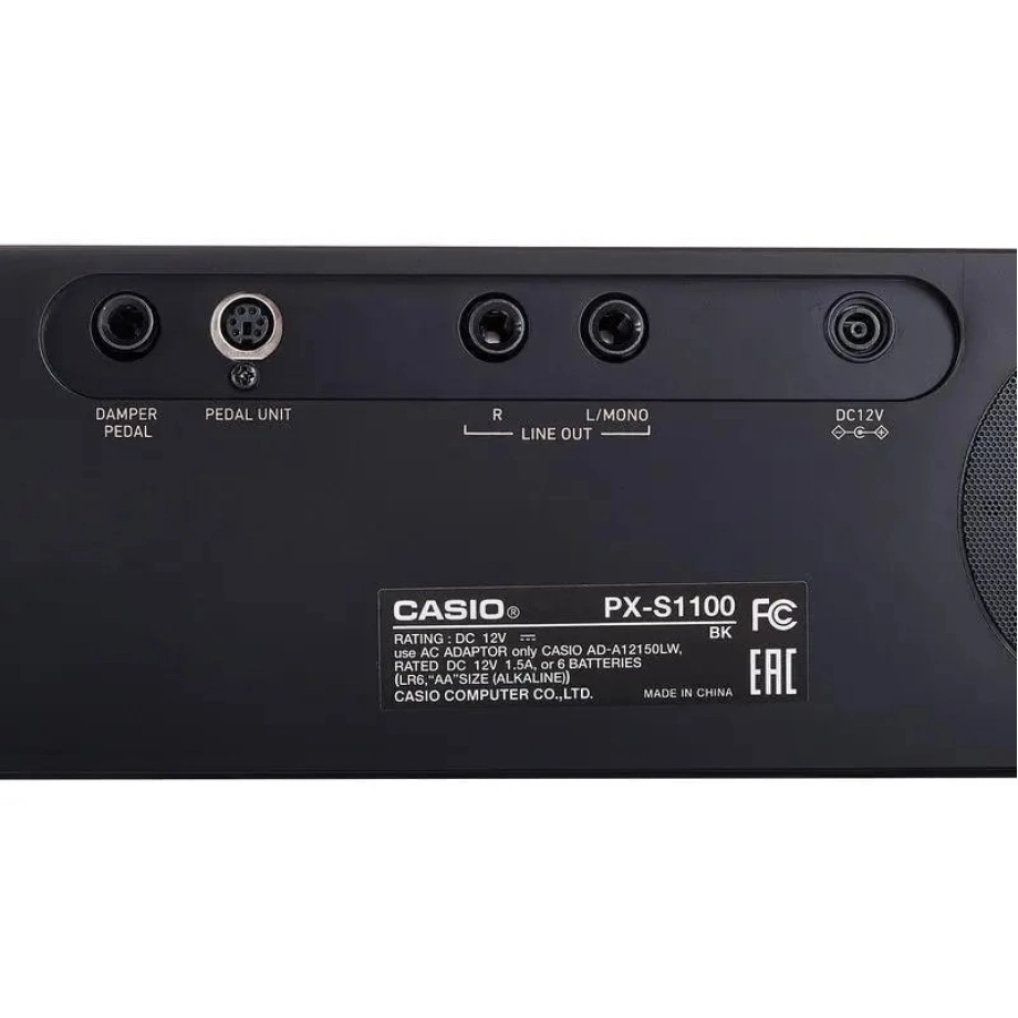 Фото №8 Цифровое пианино Casio Privia PX-S1100BK