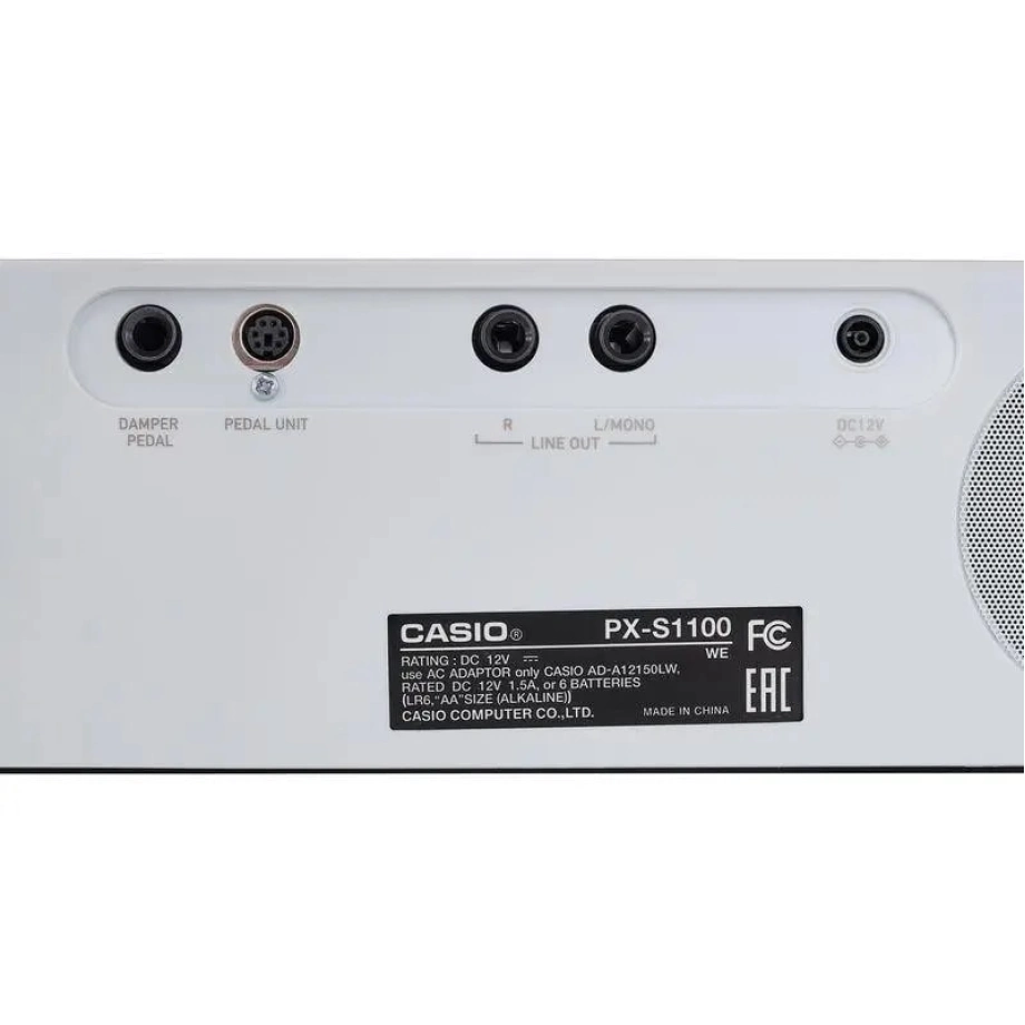 Фото №9 Цифровое пианино Casio Privia PX-S1100WE