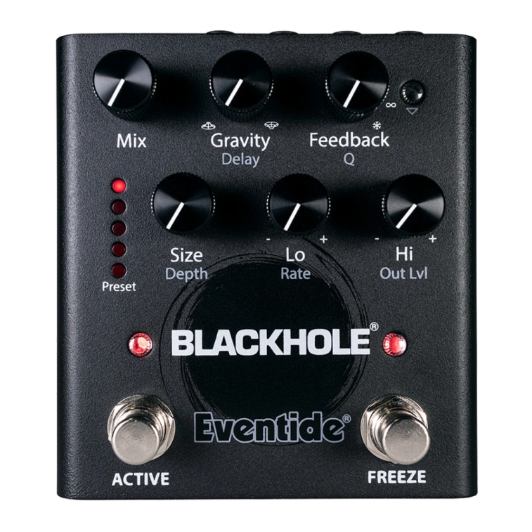 Фото №1 Педаль ефектів Eventide Blackhole Фото №1 Педаль ефектів Eventide Blackhole