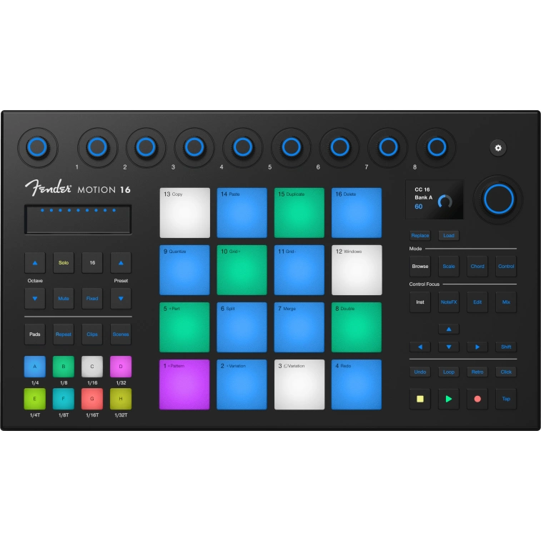 Фото №1 DAW-контролер Fender Motion 16 Фото №1 DAW-контролер Fender Motion 16