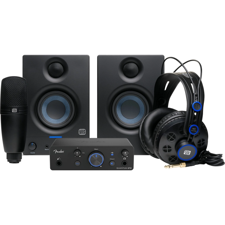 Фото №1 Рішення для запису музики та голосу Fender Quantum Complete Bundle Фото №1 Рішення для запису музики та голосу Fender Quantum Complete Bundle