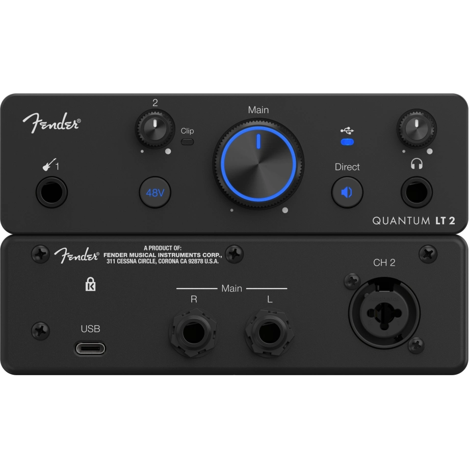 Фото №2 Решение для записи музыки и голоса Fender Quantum Complete Bundle
