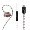 Фото №2 Навушники для аудіофілів FiiO FP3 Type-C Black Walnut