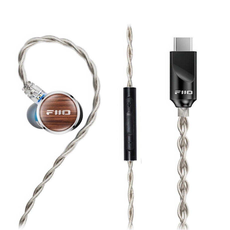 Фото №2 Наушники для аудиофилов FiiO FP3 Type-C Black Walnut