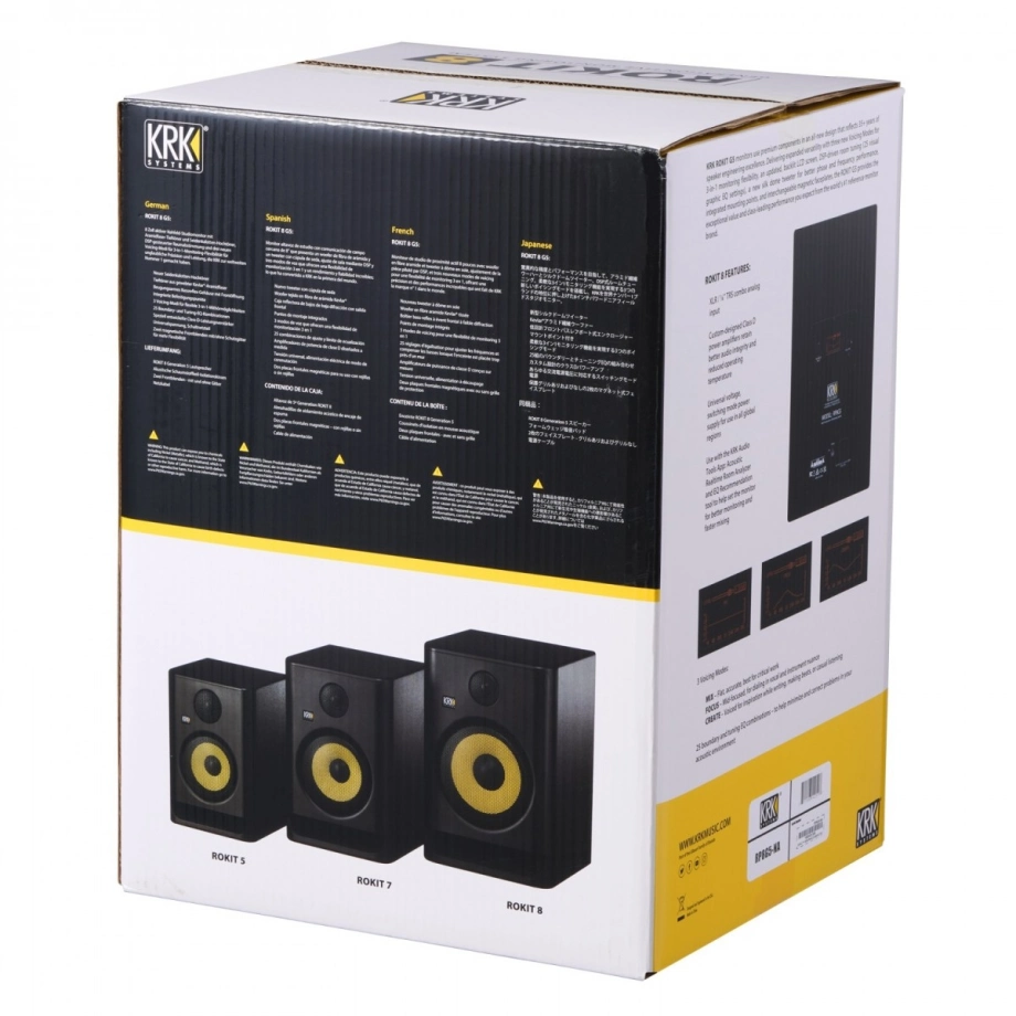 Купить студийный монитор KRK ROKIT 8 G5 в интернет-магазине PRODJ