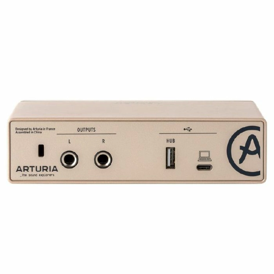 Фото №3 Звуковая карта Arturia MiniFuse 1 Champagne