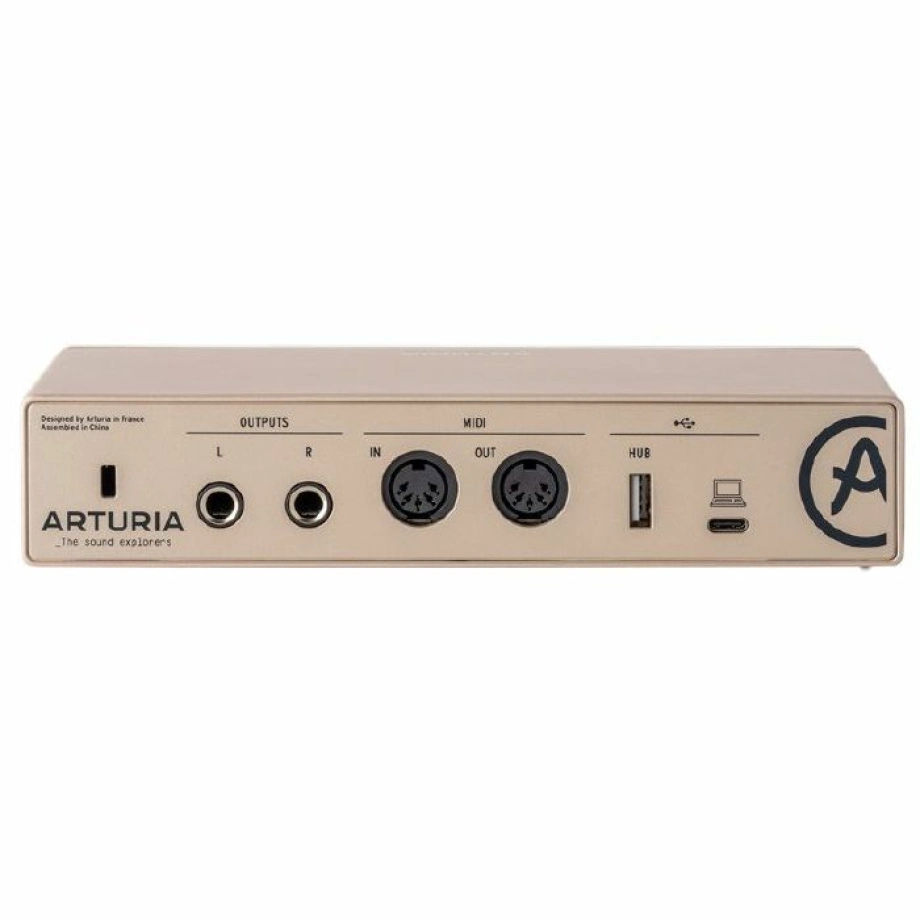 Фото №3 Звуковая карта Arturia MiniFuse 2 Champagne