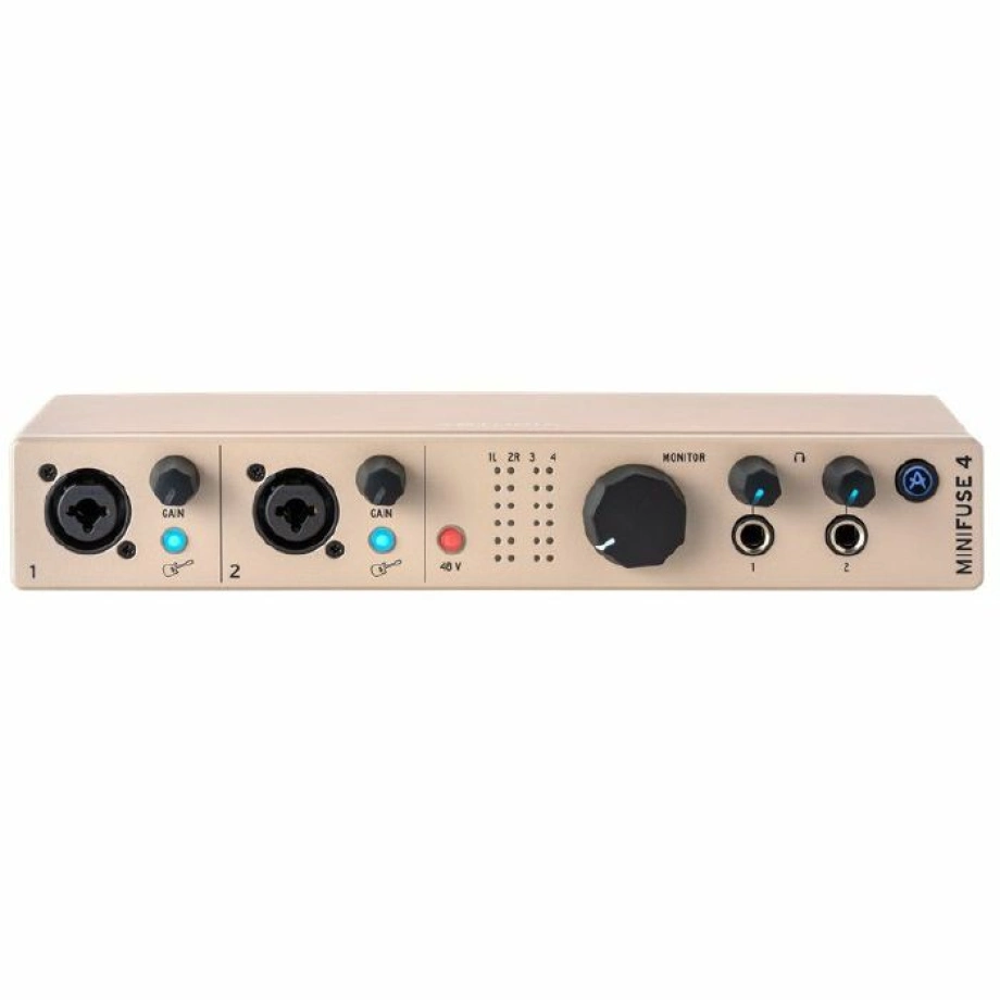 Фото №2 Звукова карта Arturia MiniFuse 4 Champagne