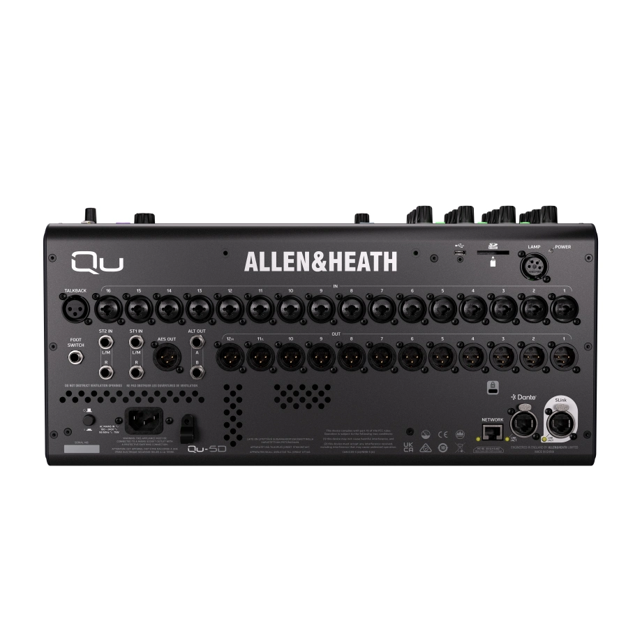 Фото №4 Мікшерний пульт Allen & Heath QU-5D