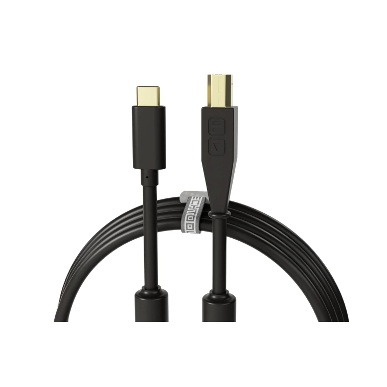 Фото №1 Комутація DJ Techtools Chroma Cables: USB-C to B Black Фото №1 Комутація DJ Techtools Chroma Cables: USB-C to B Black