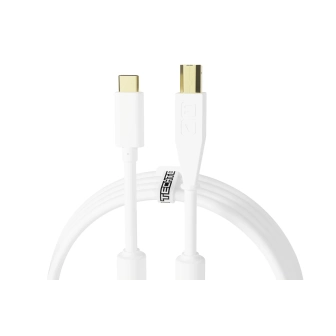 Фото DJ Techtools Chroma Cables: USB-C to B White
