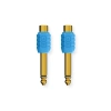 Комутація DJ Techtools Chroma Adaptors RCA to 1/4 Blue, pair